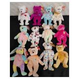 TY Beanie Baby Bears Lot 1