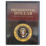 Presidential Dollar Collectors Folder - Empty -New