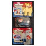 TY Beanie Baby McDonalds American Trio Collection
