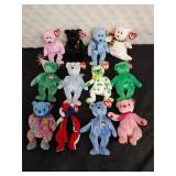 TY Beanie Baby Bears Lot 2