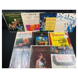 10 Assorted Vinyl Records LPs Lot 24