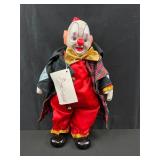12' Heritage Dolls Porcelain Clown