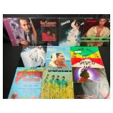 10 Assorted Vinyl Records LPs Lot 25