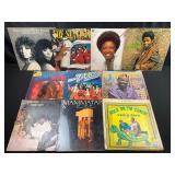 10 Assorted Vinyl Records LPs Lot 18