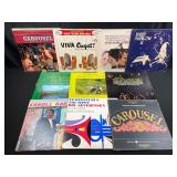 10 Assorted Vinyl Records LPs Lot 21