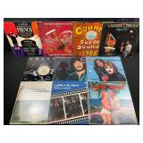 10 Assorted Vinyl Records LPs Lot 23