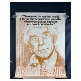 Bertrand Russell Quote Intersil Poster Rolled