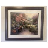 Thomas Kincaid 42?x36?t  1395/1700 framed matted
