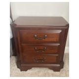 Two drawer nightstand mighty finish 26w 26t 16