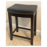 Black padded top store 17 wide 26 tall 12 deep