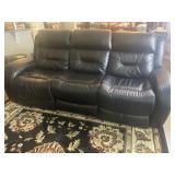 Electric tilt head and foot rest  black reclining