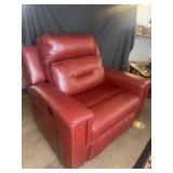 Red XL Wide recliner 45"wide Made by southern