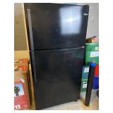 Whirlpool black refrigerator  clean and cold will