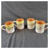 4 Bizzirri Mugs - Hand made in Italy
