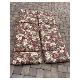 Lounge chair cushions