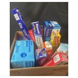 Spoons knives forks parchment paper aluminum four