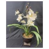 Orchid White Artificial decor 23"t