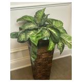 Basket decor artificial 26 tall