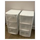Plastic organize Benz six drawer total