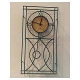 Hanging battery operated clock modern 10w19t