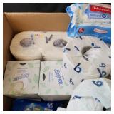 Toilet Paper, Tissue boxes, and Cleaning Supplies