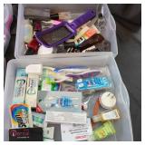 Assortment of Combs, and Toiletries