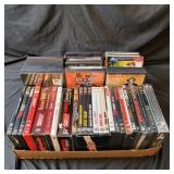 Box of DVDs