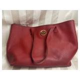 Red Micheal Kors handbag