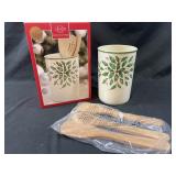 Lenox utinsels holder new in box