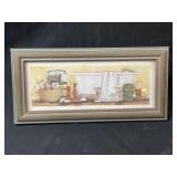 Framed artwork 11.5w5.5t