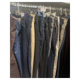 34 pairs Ladies jeans mostly size 14 to 16