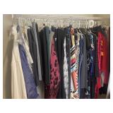 Complete shelf of dresses  pants shirts
