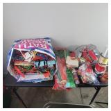 Tote of Christmas Present Supplies