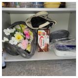 Contents of bottom Shelf - middle unit