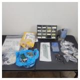 Organizer with Misc Screws, nails, washers,