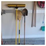 Round Head Shovel, Push Broom, Broom