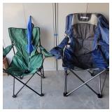 2 Folding Camp Chairs - One Large Gander Mtn,