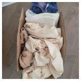 Box Lot Linens, Sheets and Towels