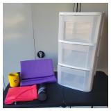 3 Drawer Plastic Organizer,  Head Rest, Koozies,