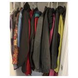 Small closet full of coats 18 coats at office