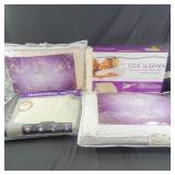 4 Pillows - 2 Side Sleeper Memory Foam,