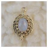 14K YG Opal Pendant
