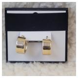 14K YG Hoop Earrings