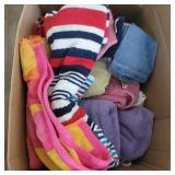 Large Box Lot of Bath Towels, Beach Towels and