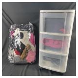 3 Drawer Plastic Organizer Swimwear and Winterwear