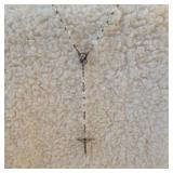 Clear Crystal Bead Rosary