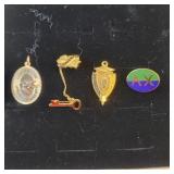 Confirmation and School pins