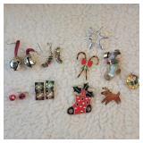 Group of Christmas Jewelry