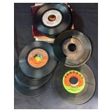 Box Lot of 45s - Creedence, Issac Hayes, 1910