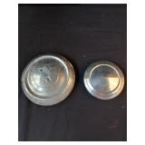 2 Vintage Car Hubcaps